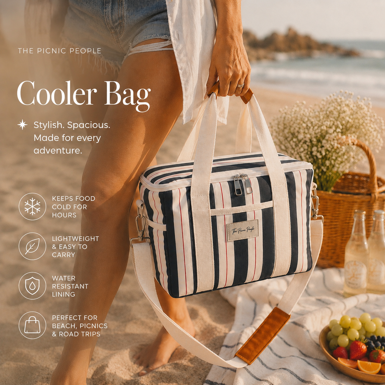 harpor stripe cooler bag harpor stripe cooler bag