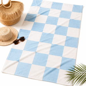 iconic towel black
