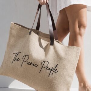 signature beach bag