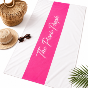 iconic towel black